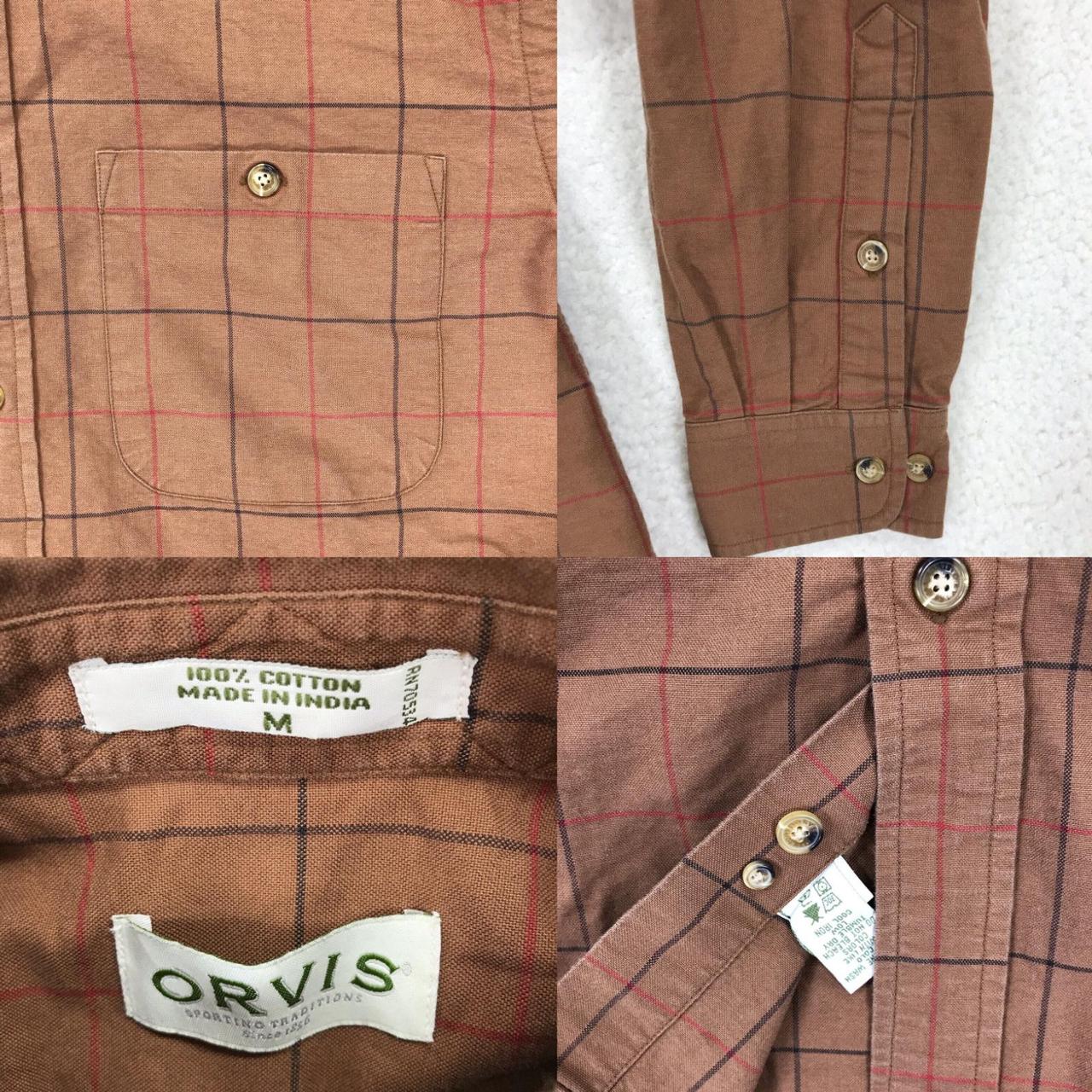 Orvis Men's Brown Shirt (4)