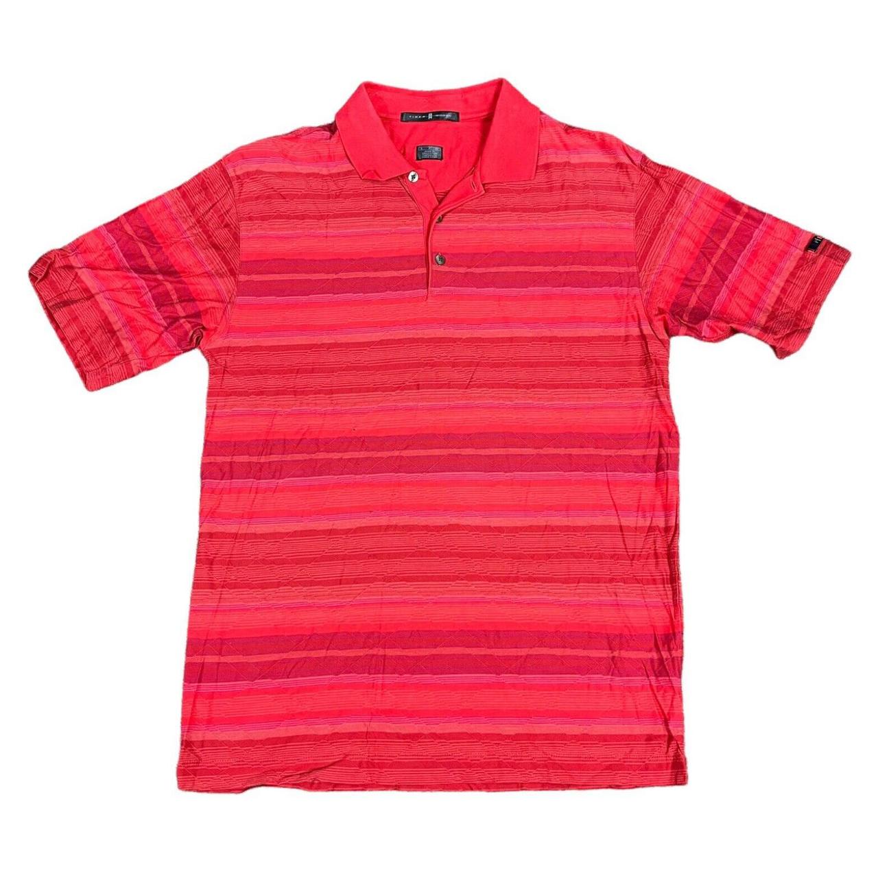 tiger woods pink polo