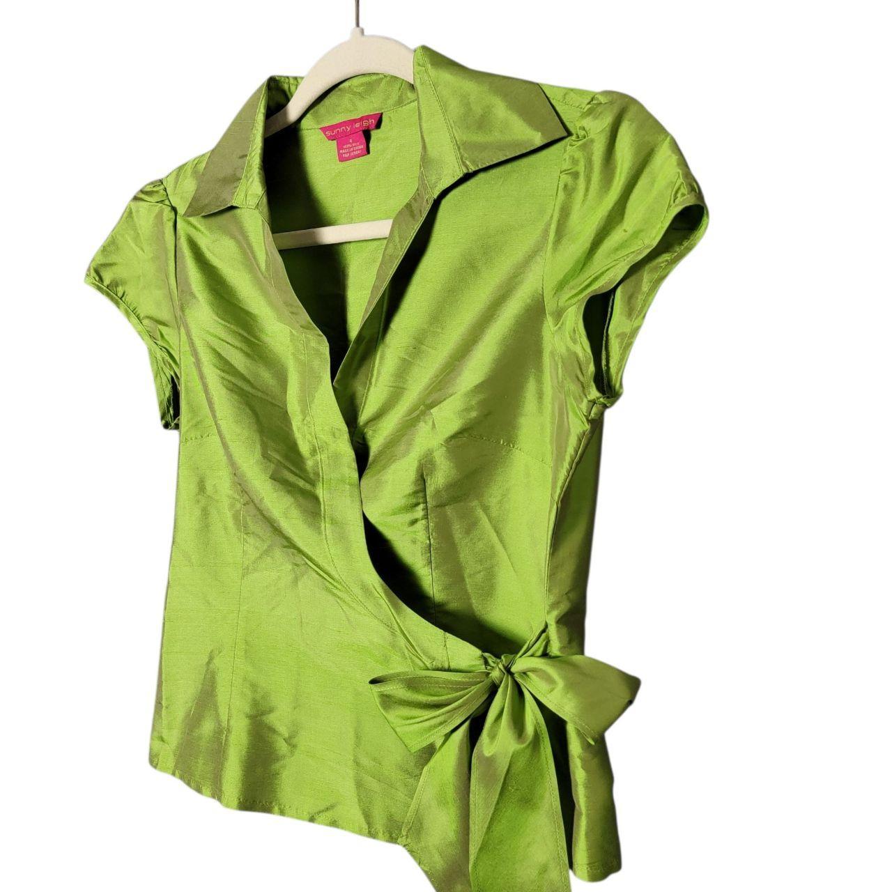 Elena Solano Hot Pink 100% Silk Top Sleeveless... | Depop