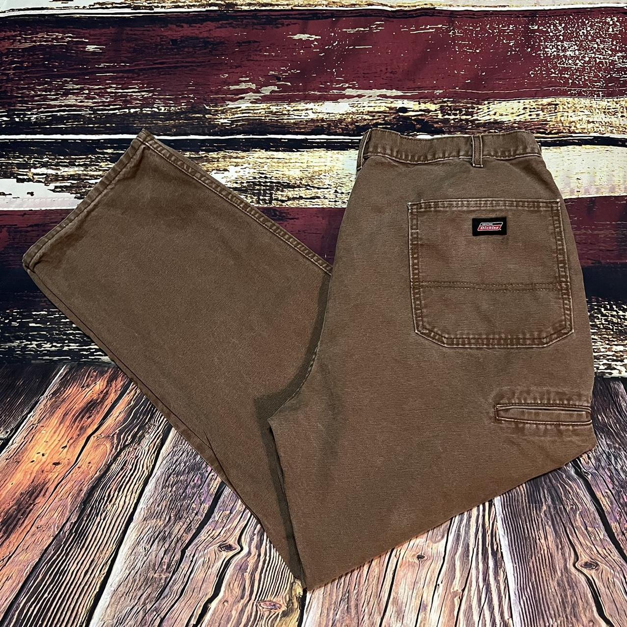 Dickies Men's Brown Jeans Depop
