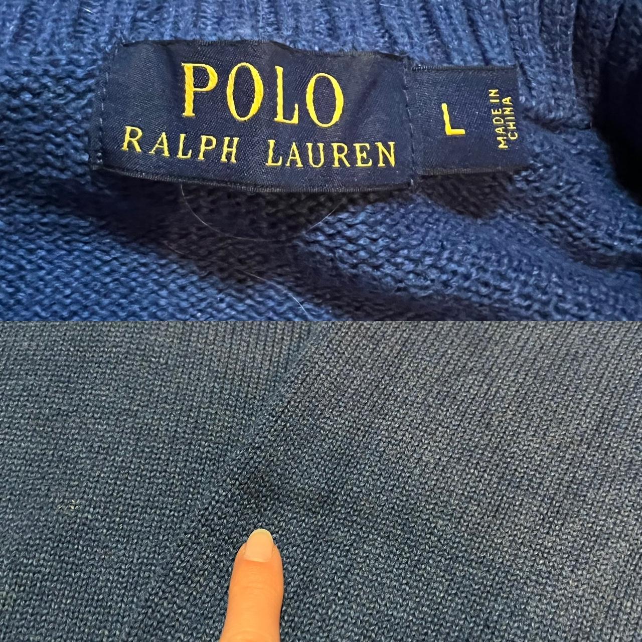 Polo Ralph Lauren Men's Blue Jumper | Depop