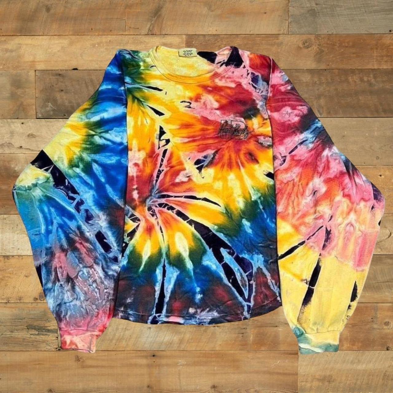 Vintage tie dye discount sweatshirt