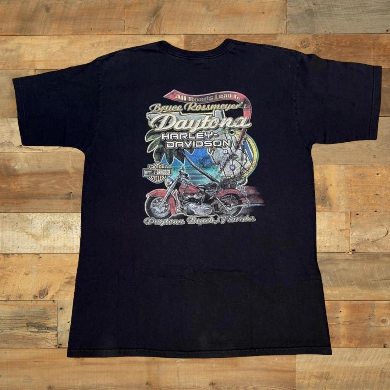 Vintage Y2K Harley Davidson T Shirt Daytona Beach...