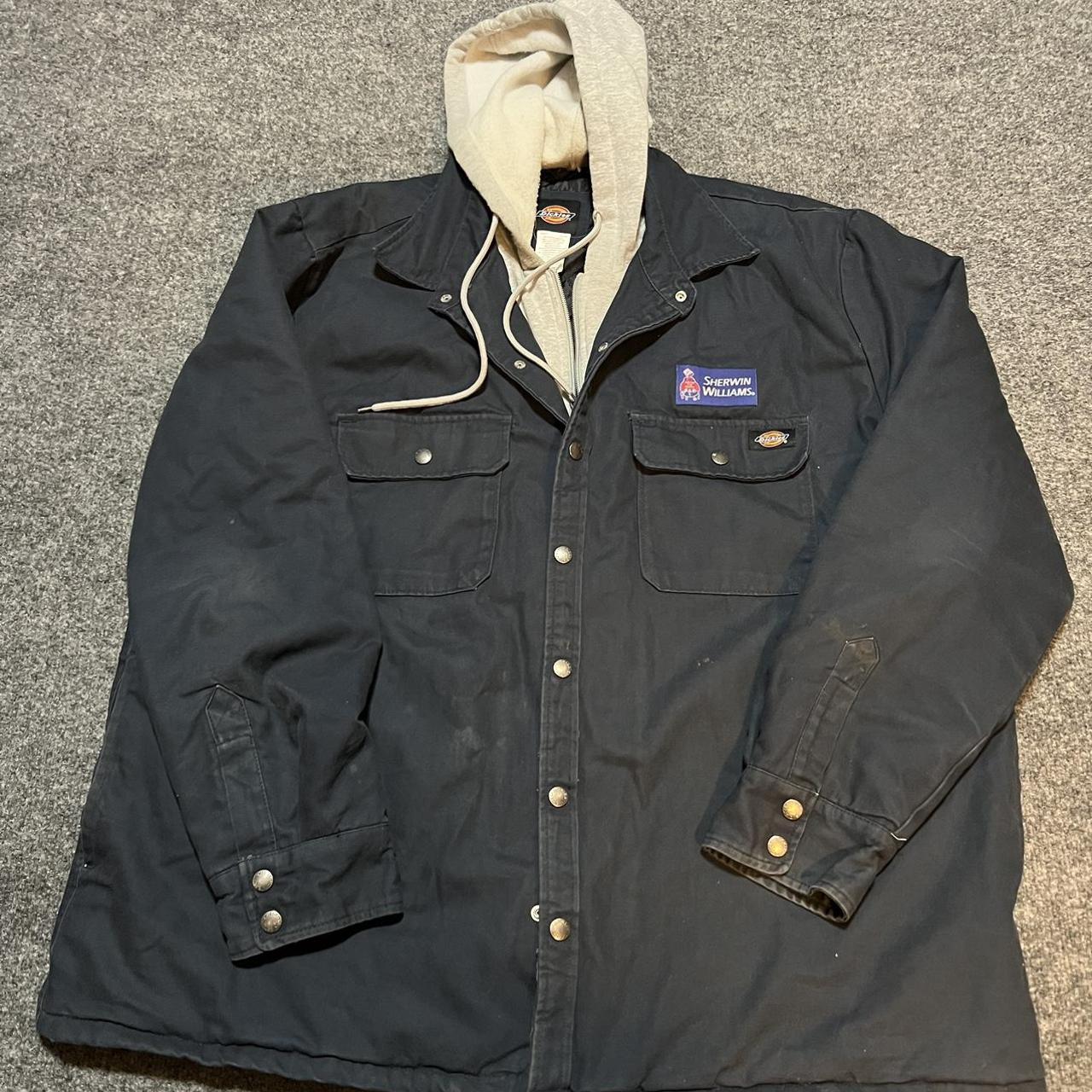ワークブランド【Dickies／ディッキーズ】から SHERWIN WILLIAMS DICKIES PAINTER JACKET／​シャーウィン ペインタージャケット買取しました。[2021.02.22発行]｜トレファクスタイル本八幡店｜洋服・古着の買取と販売の専門店｜トレジャーファクトリー（トレファク）の  