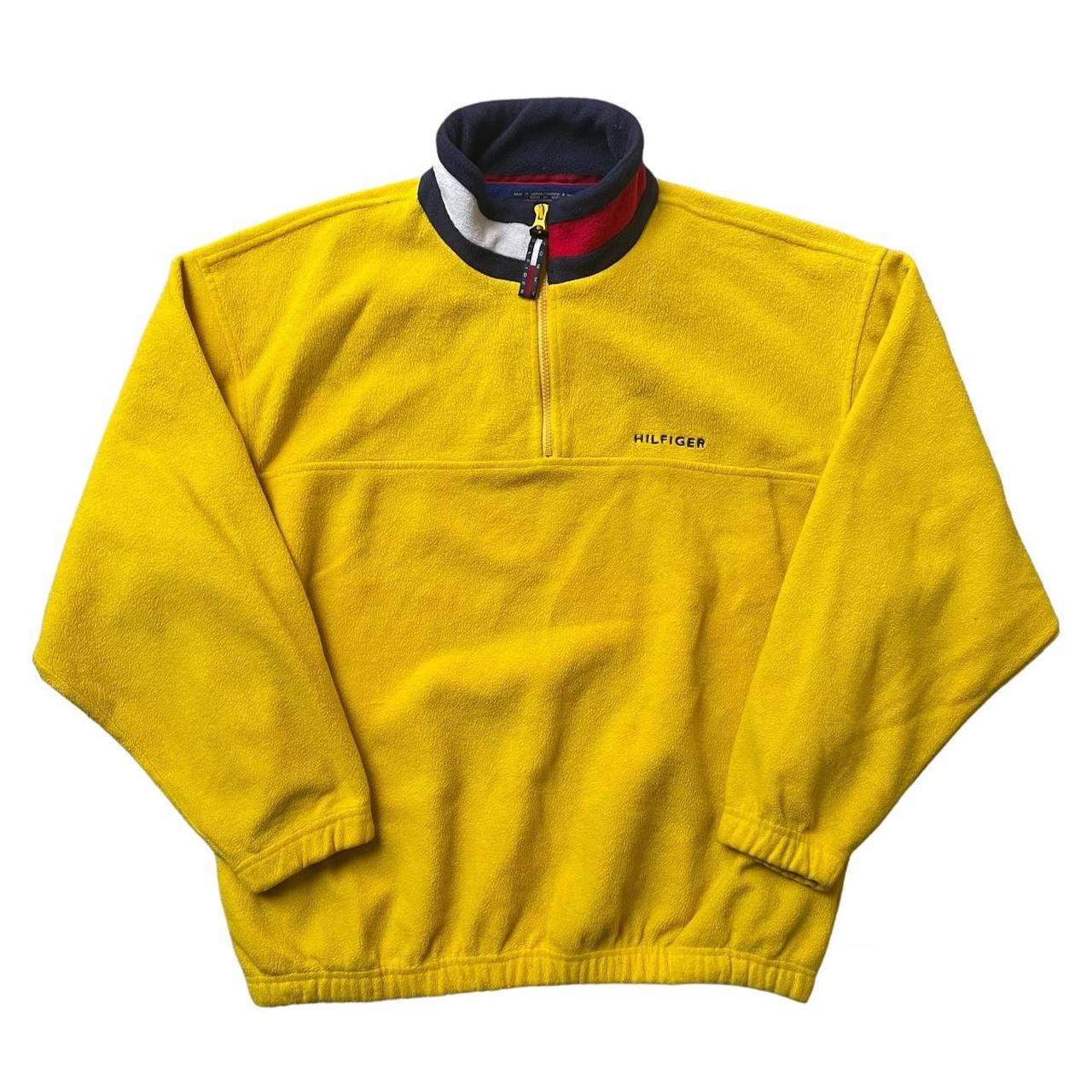 Tommy hilfiger fleece deals yellow