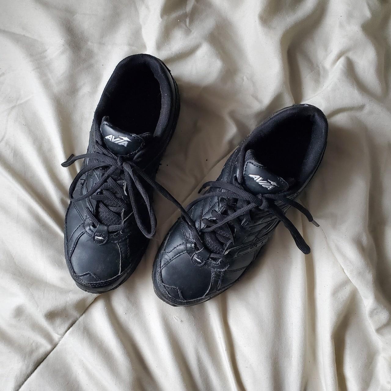 Black Avia athletic sneakers #grunge - Depop