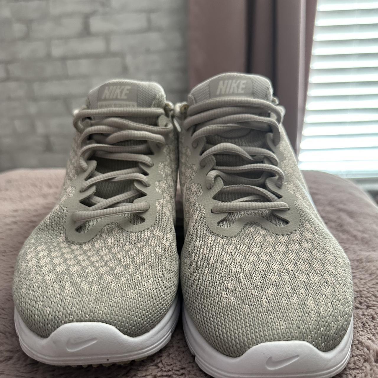 Taupe/Light Pink Nike Air Max Sequent 2. Worn only a... - Depop