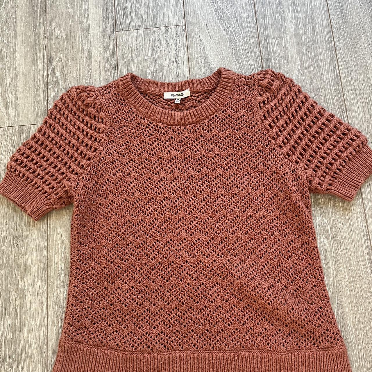 Madewell Atwater Crochet Sweater Great Condition