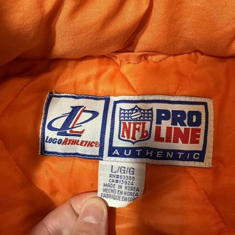 Logo Athletic x NFL Puffer Jacket Tennessee Titans - Depop