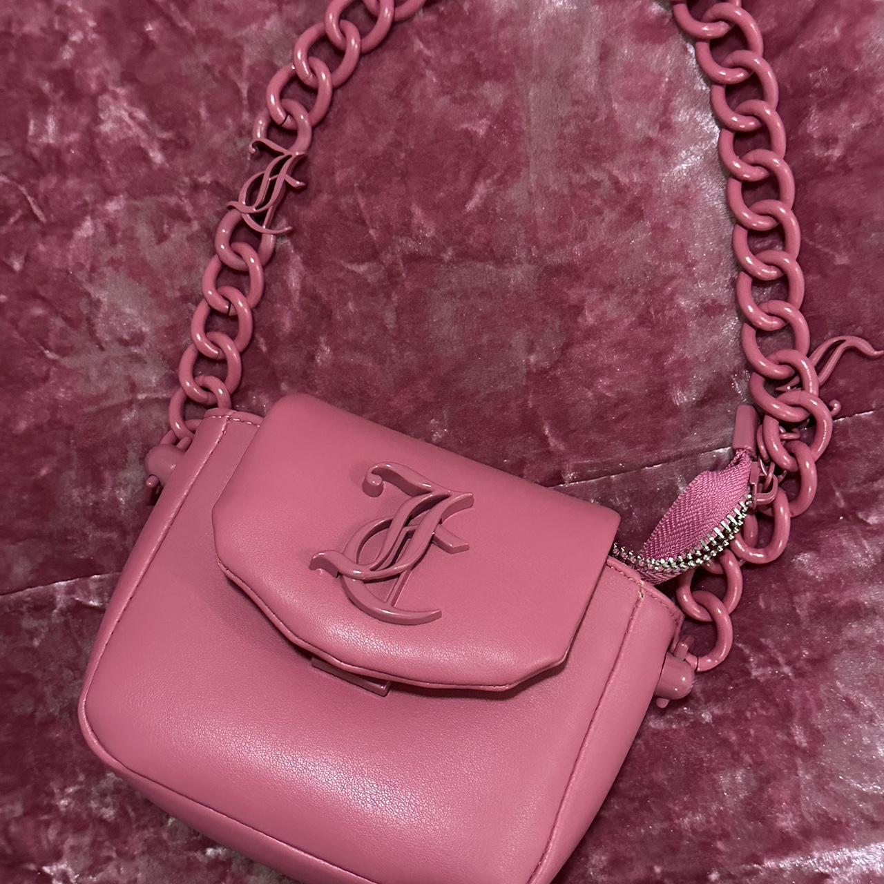 Juicy couture mini bag Hot pink Brand new never used - Depop