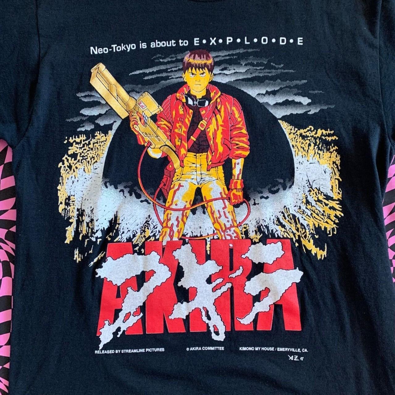 Vintage akira 80s tshirt anime, >>>>> DESCRIPTION