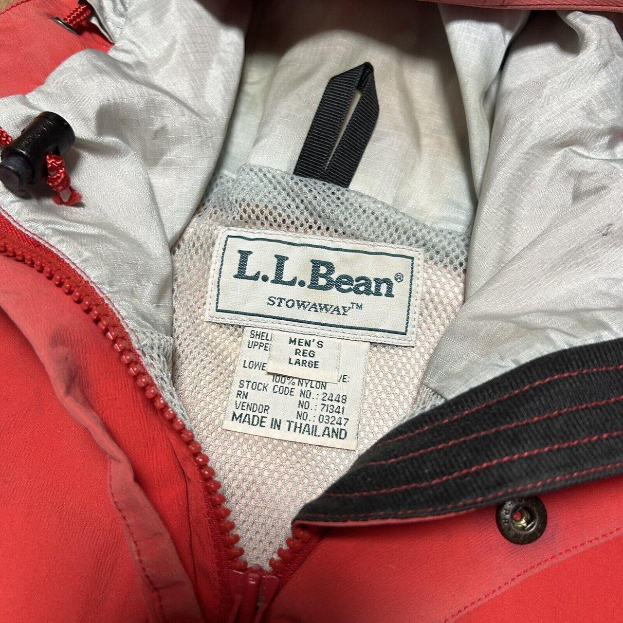This vintage LL Bean men's Gore-Tex rain jacket is a | Depop