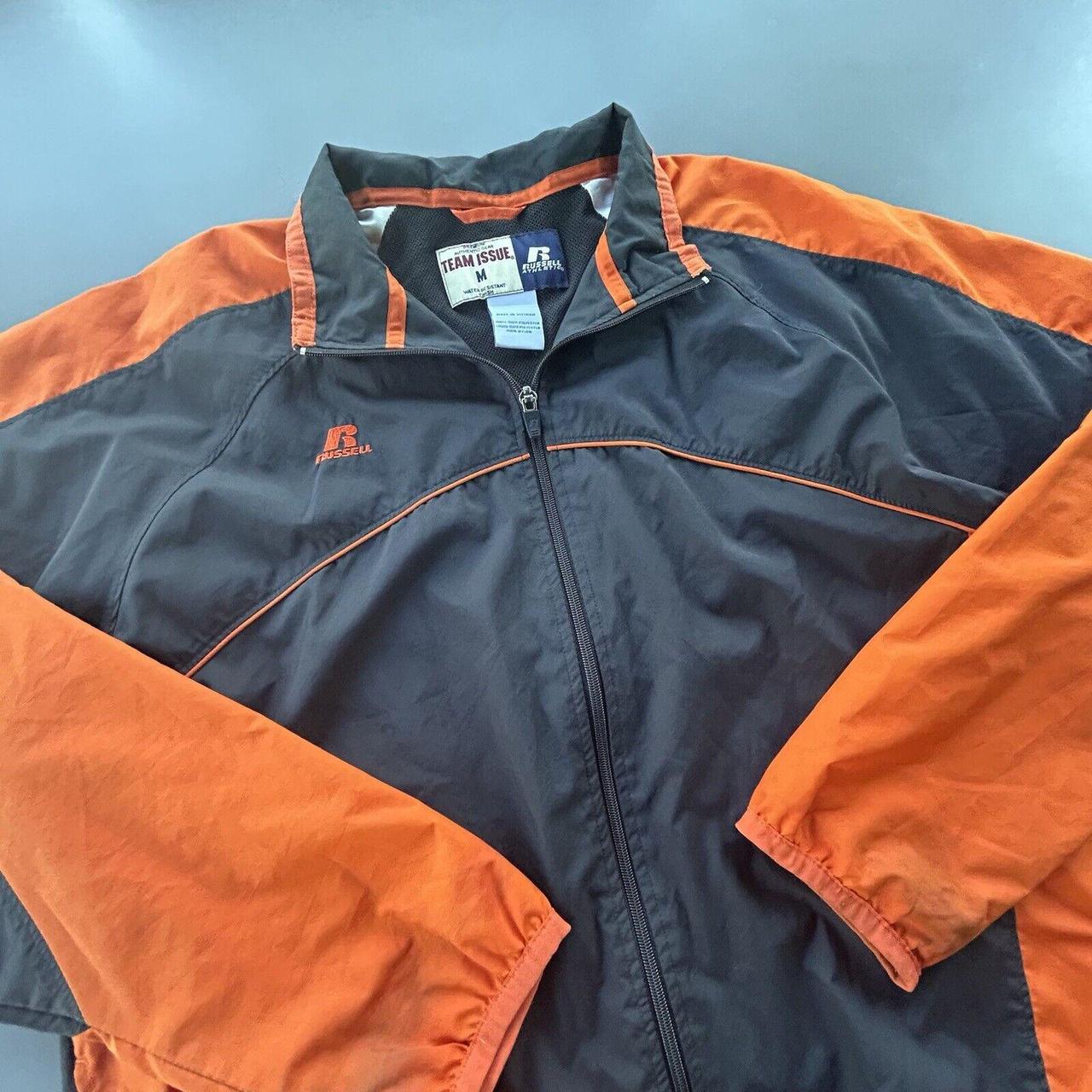 This vintage Russell Athletic windbreaker jacket Depop