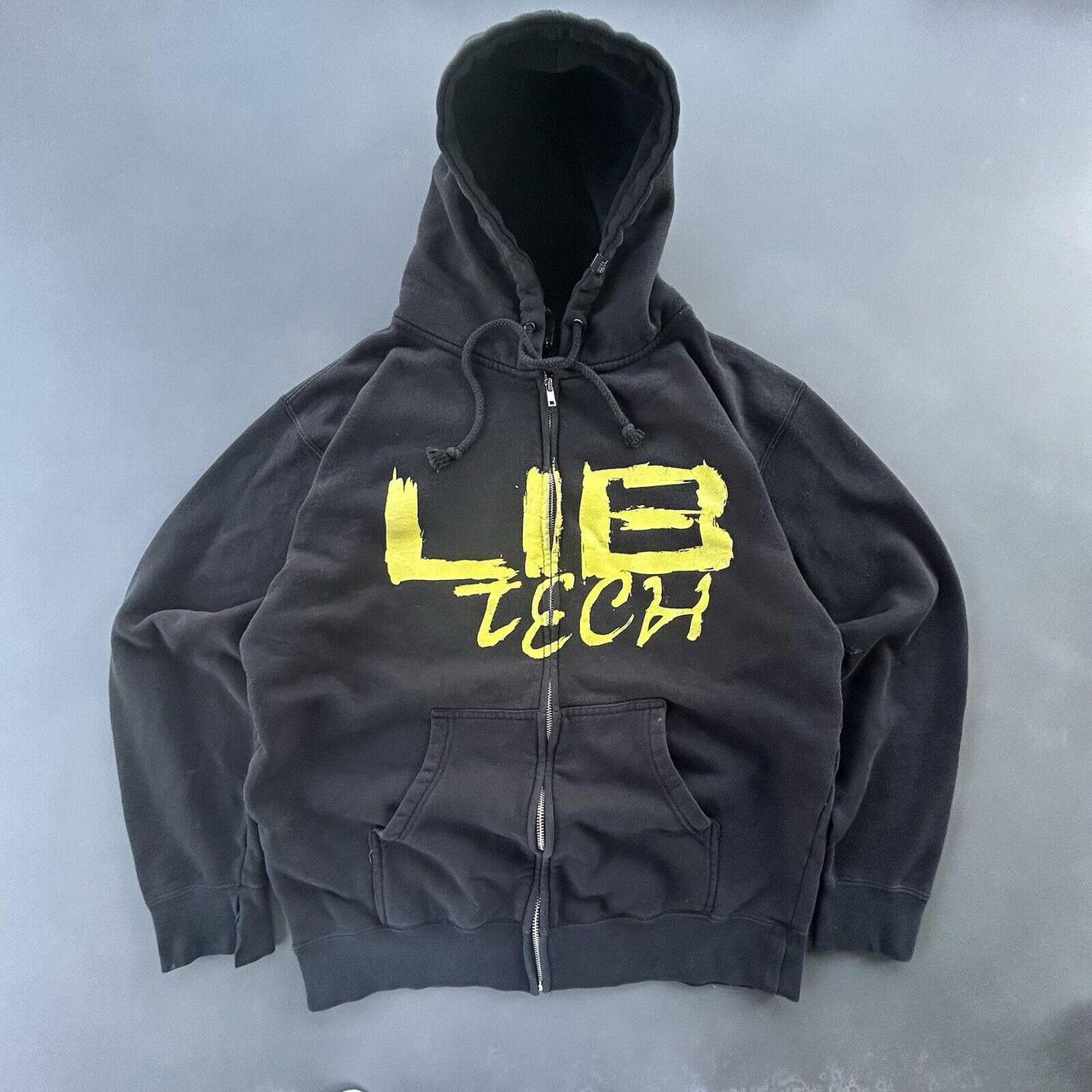 This vintage Lib Tech hoodie is perfect for any. Depop