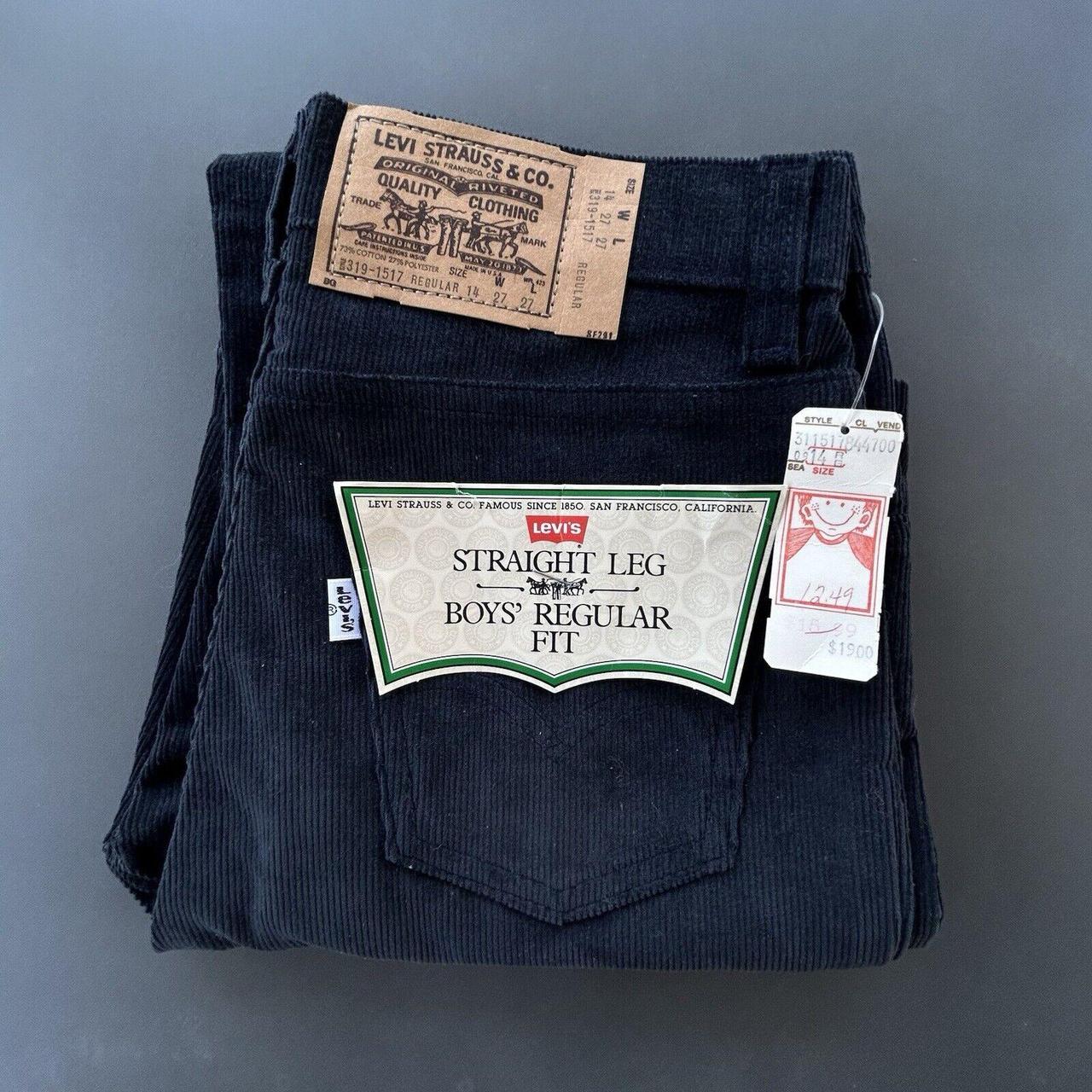 Vintage Levis Straight Leg Boys Regular Fit Corduroy. Depop