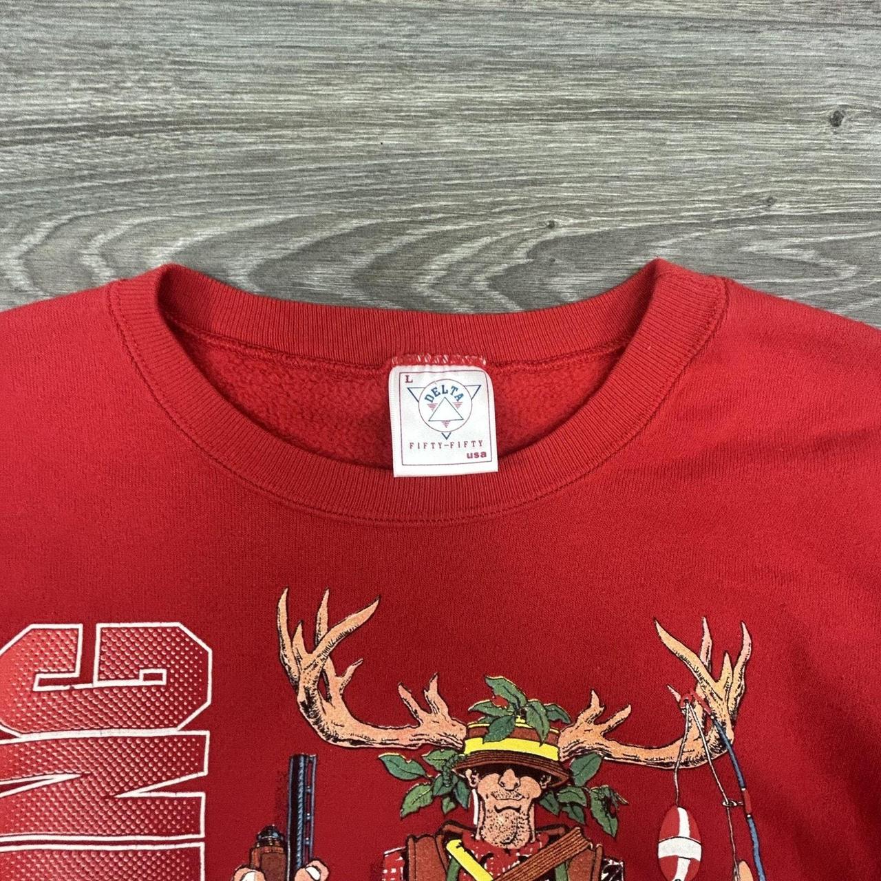 American Vintage Men's Sweatshirt - Red - L – Vin… - image 5