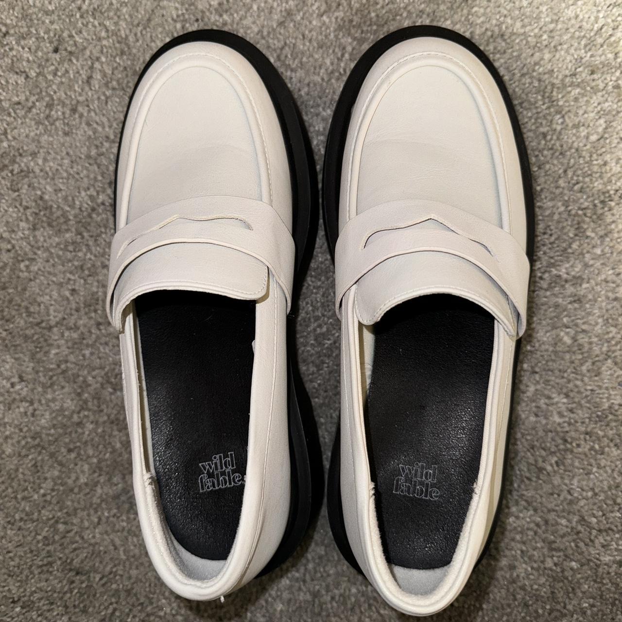 Target wild fable platform loafers size 7! Only worn... Depop