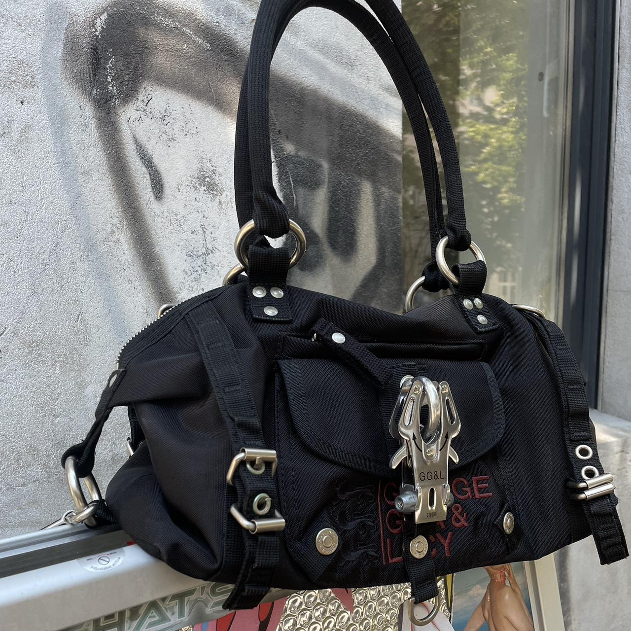 Edgy GGL bag y2k style 😍 Like new Long strap for... - Depop