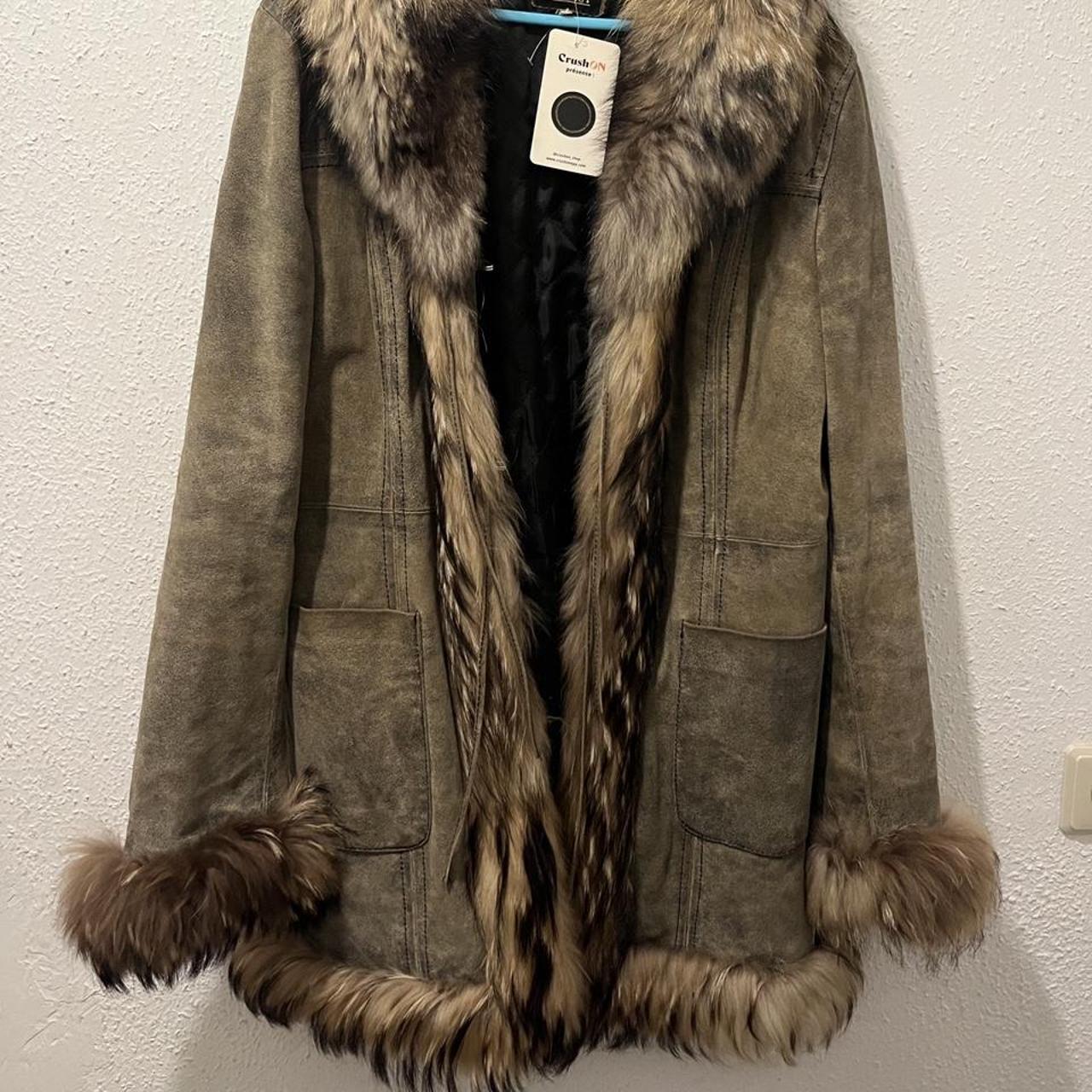 Super cute coat Afghan penny lane coat with fur... - Depop