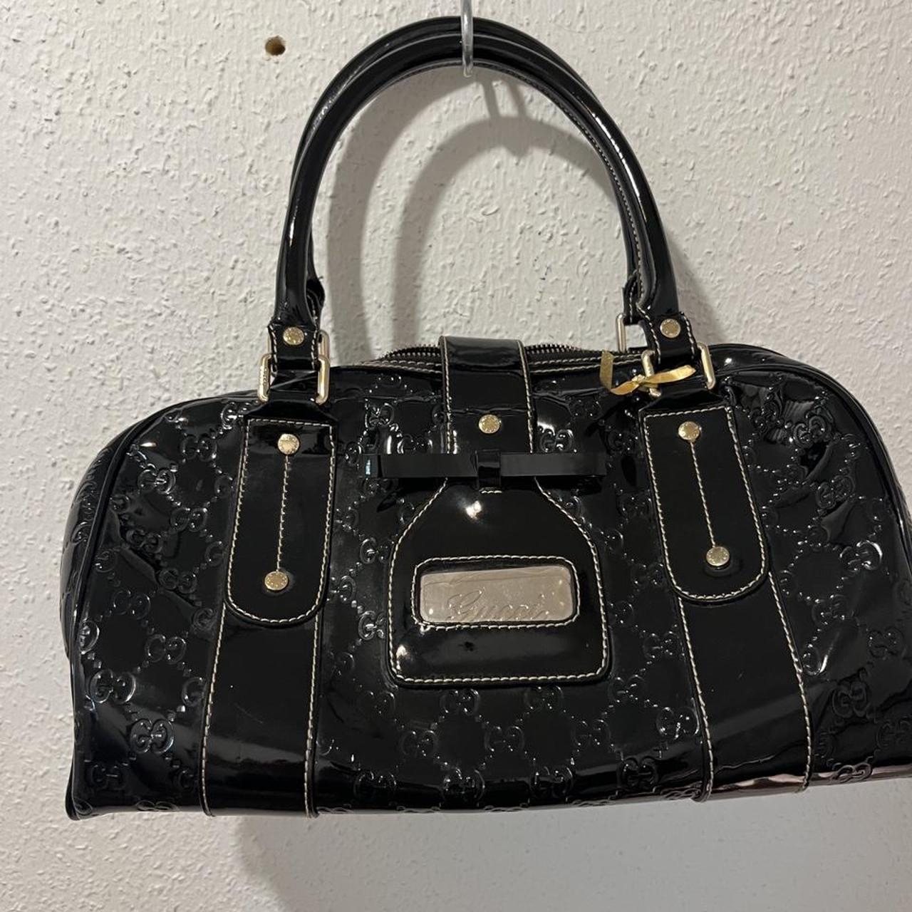 Gucci vinyl bag hot sale