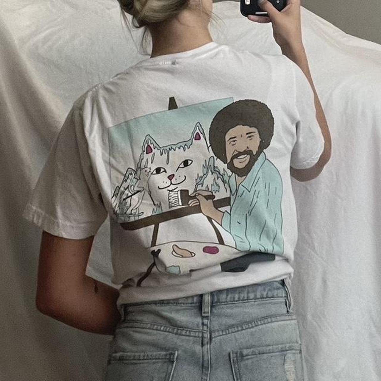 Bob ross shop hoodie ripndip