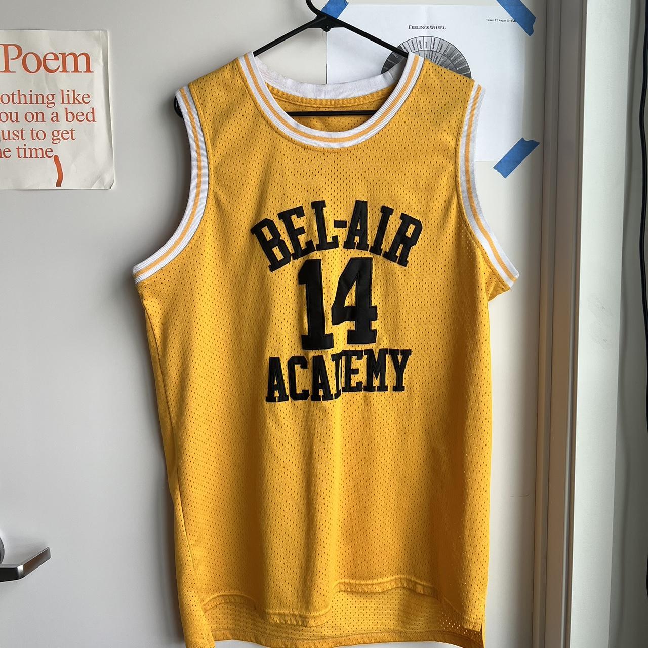 Will Smith Bel Air Academy Basketball Jersey Size Large Fresh