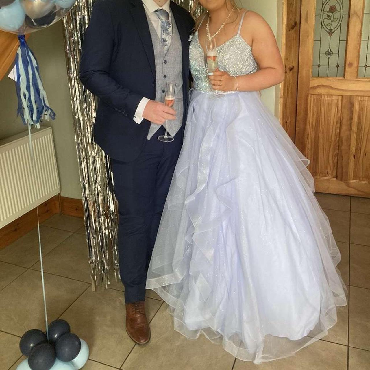 Purple debs dress Size 12 Bought for 650 in cork Depop