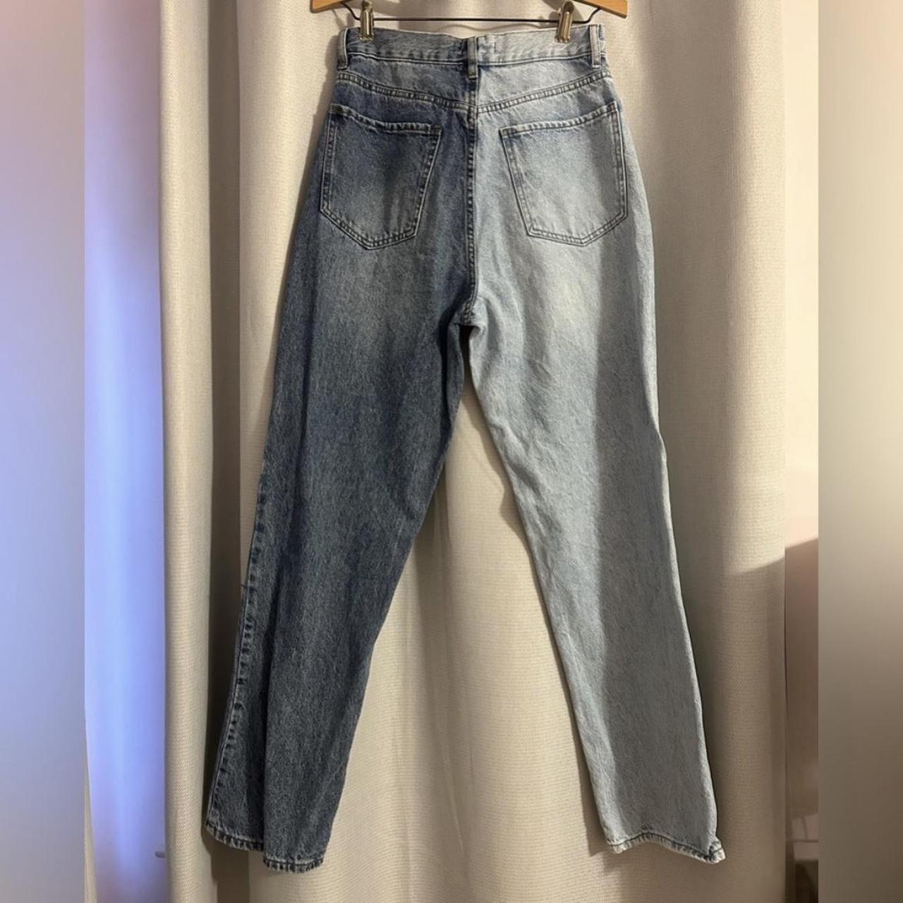 Pacsun Eco Two Tone Blue Dad Jeans Size 28 Never worn - Depop