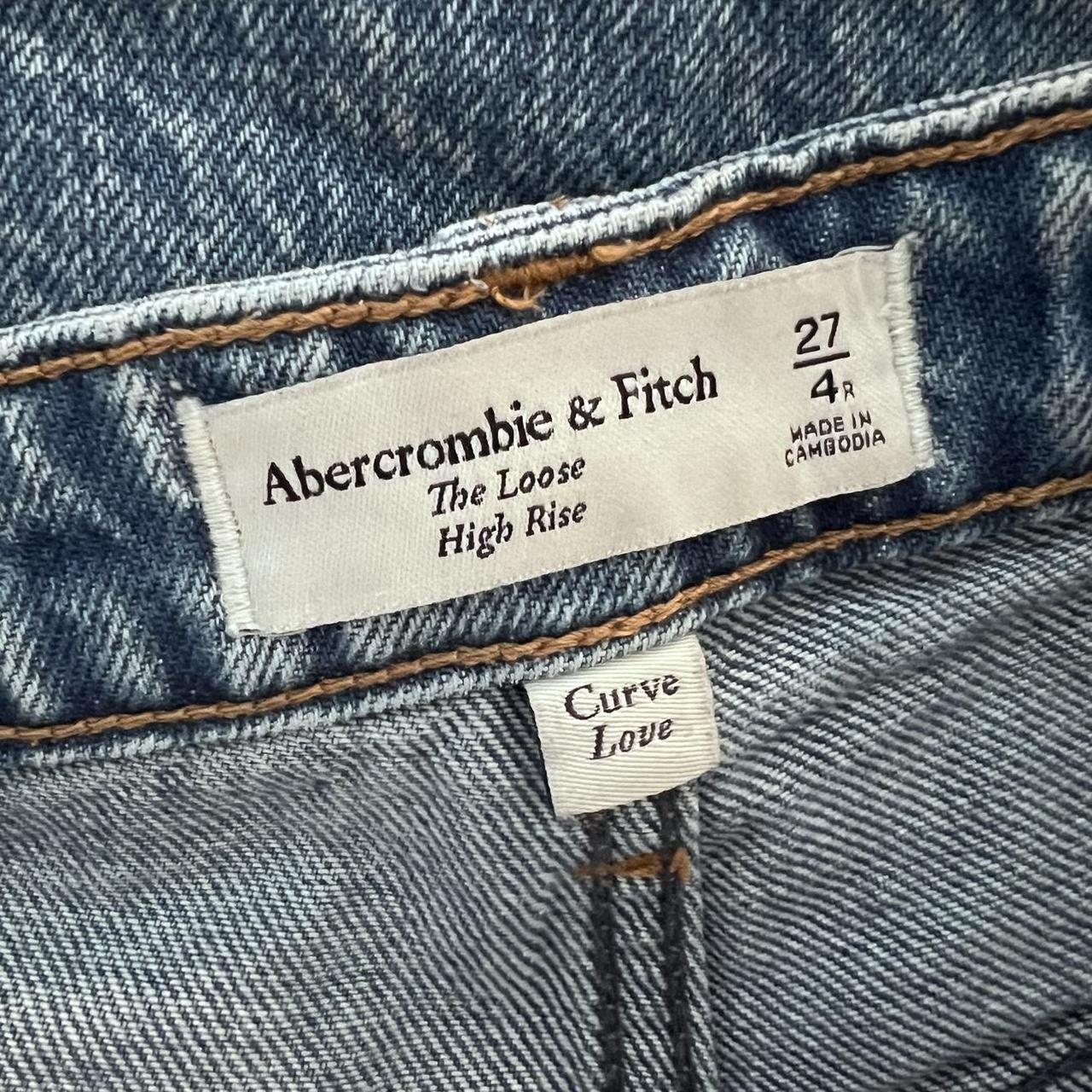 ABERCROMBIE CURVE LOVE WIDE-LEG JEANS these are... - Depop