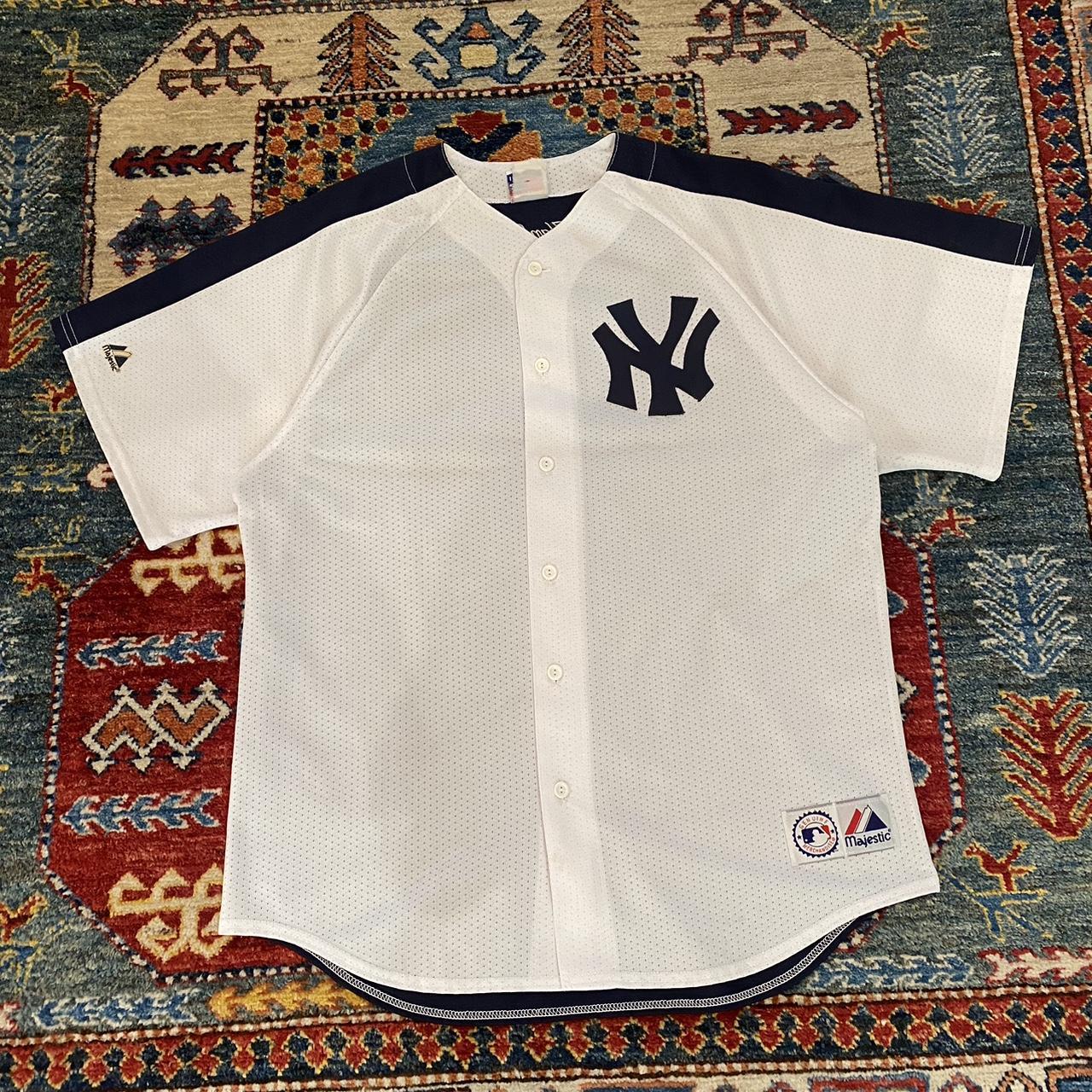 Vintage 90's Majestic Athletic New York Yankees - Depop