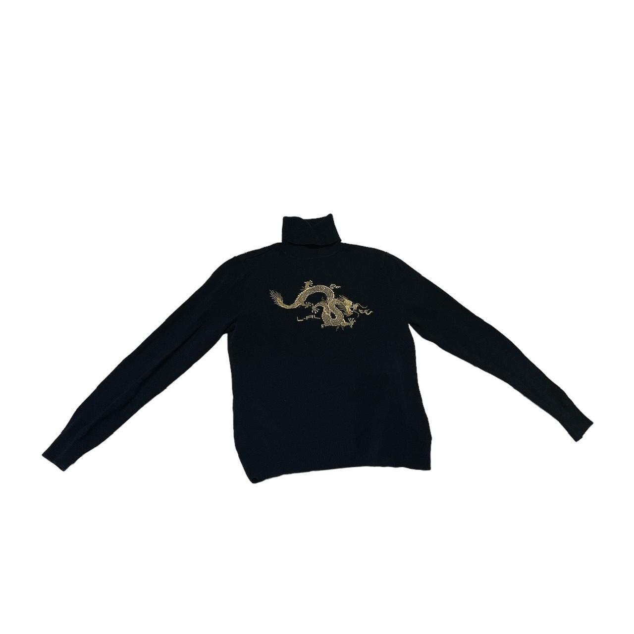 POLO RALPH LAUREN Sweater With Gold Dragon Depop