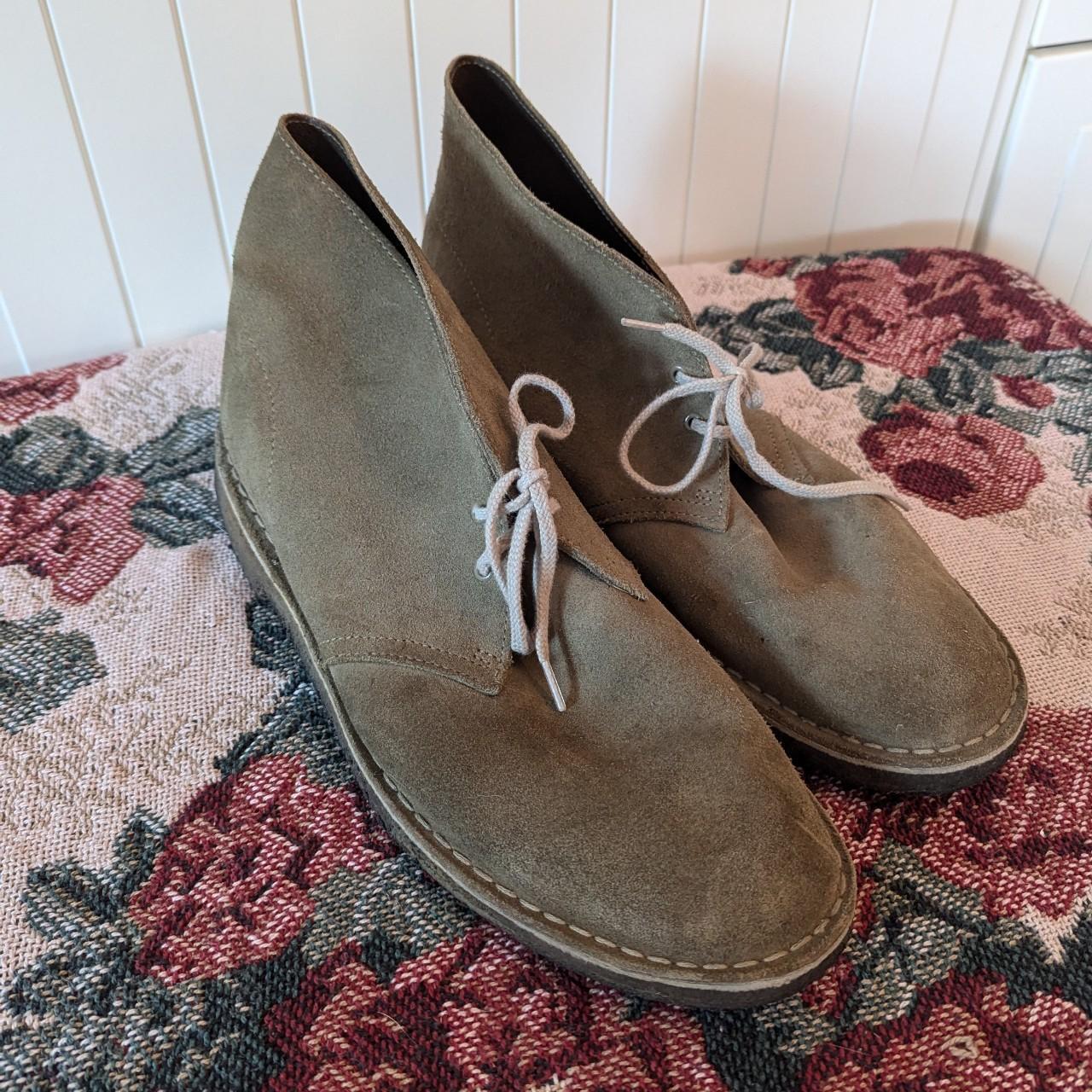 Clarks bushacre 2 sand suede hotsell