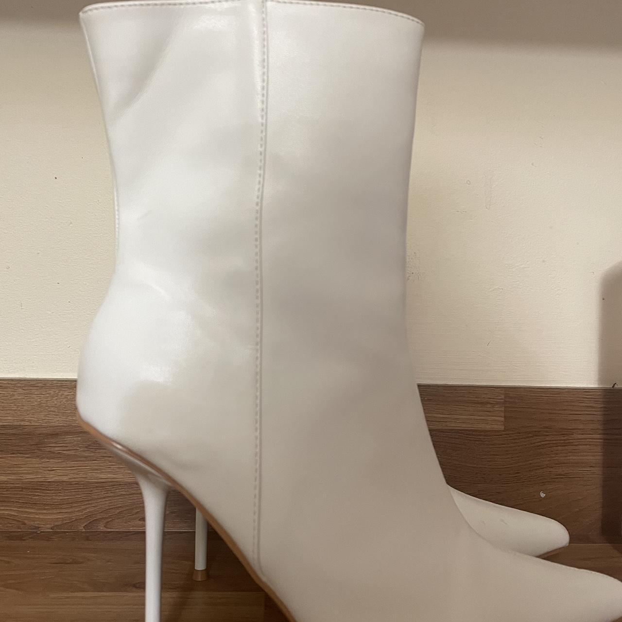 Plt white boots hotsell