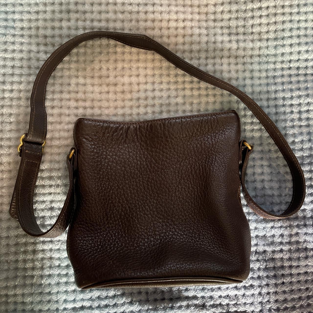 Vintage Coach 4907 genuine leather crossbody bag | Depop Vintage Coach 4907 genuine leather crossbody bag | Depop