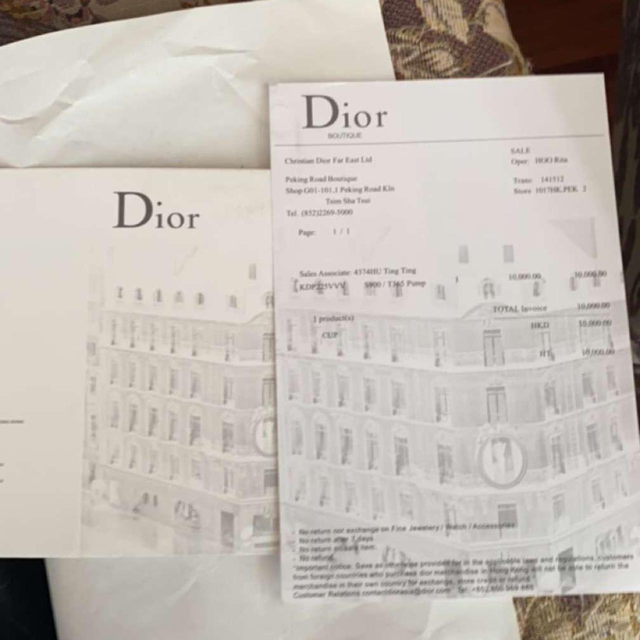 Dior b22 with receipt Never worn Size 9 UK - Depop