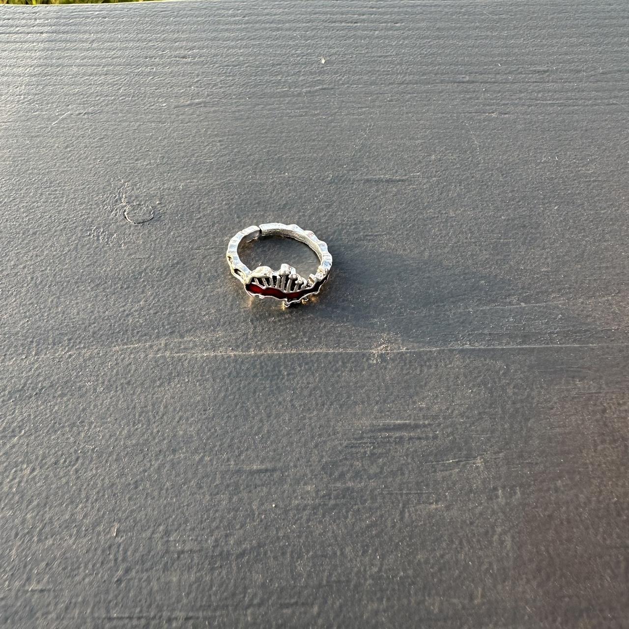 Women's Ring - Silver – Silver gothic ring #gothi… - image 1