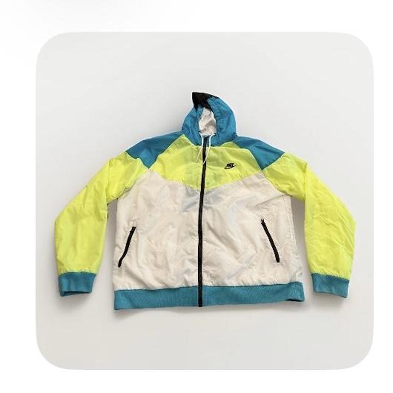 nike windrunner neon