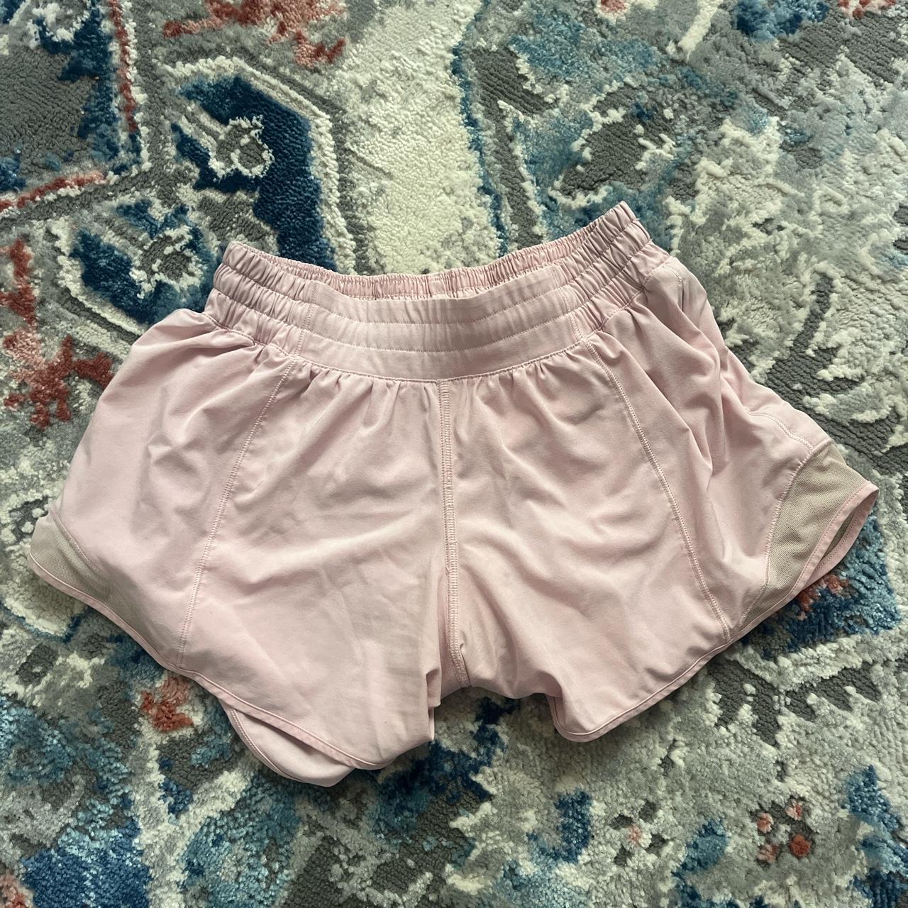 Miami pink lulu lemon hottie hot shorts - Depop