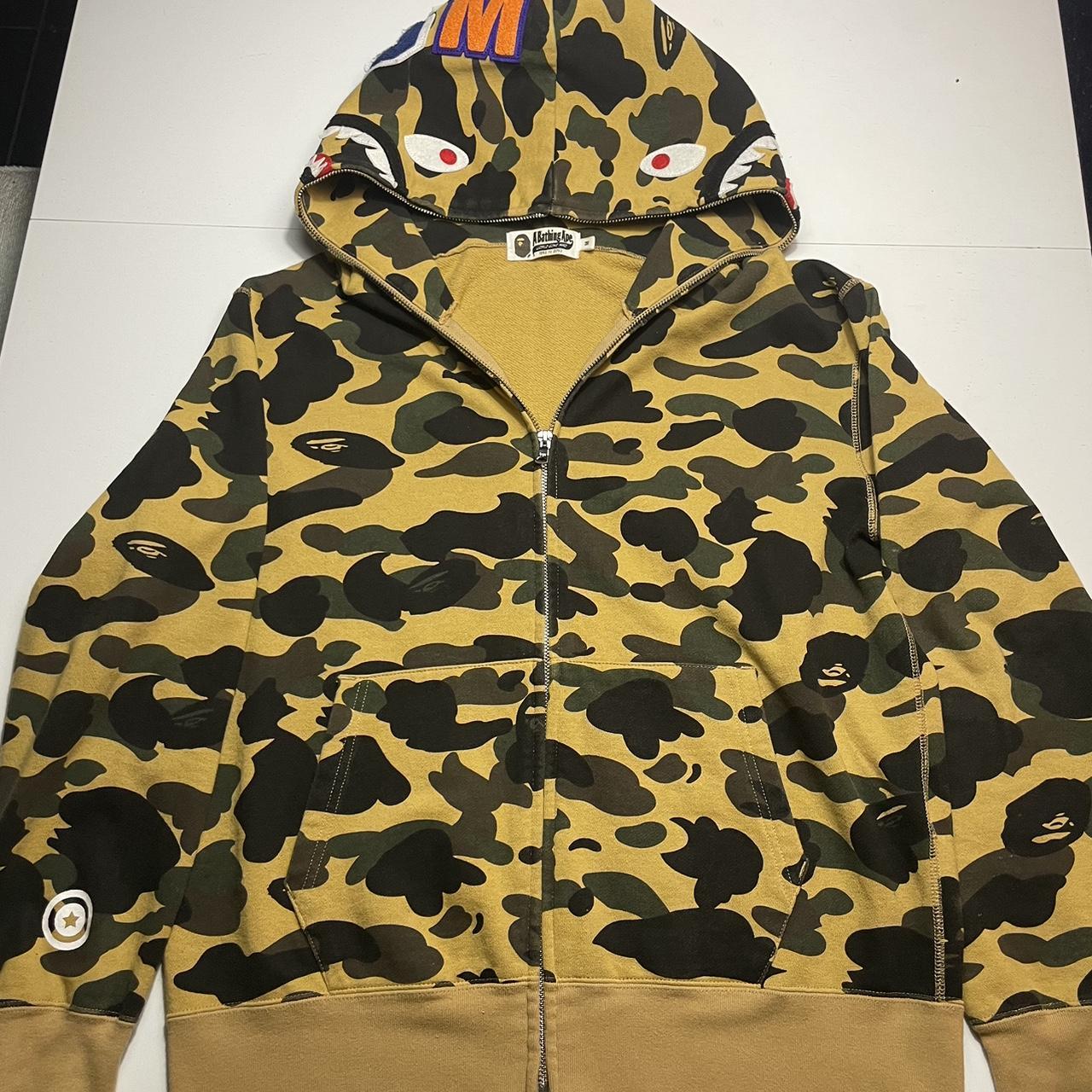 1st camo shark hoodie jacket sales mens