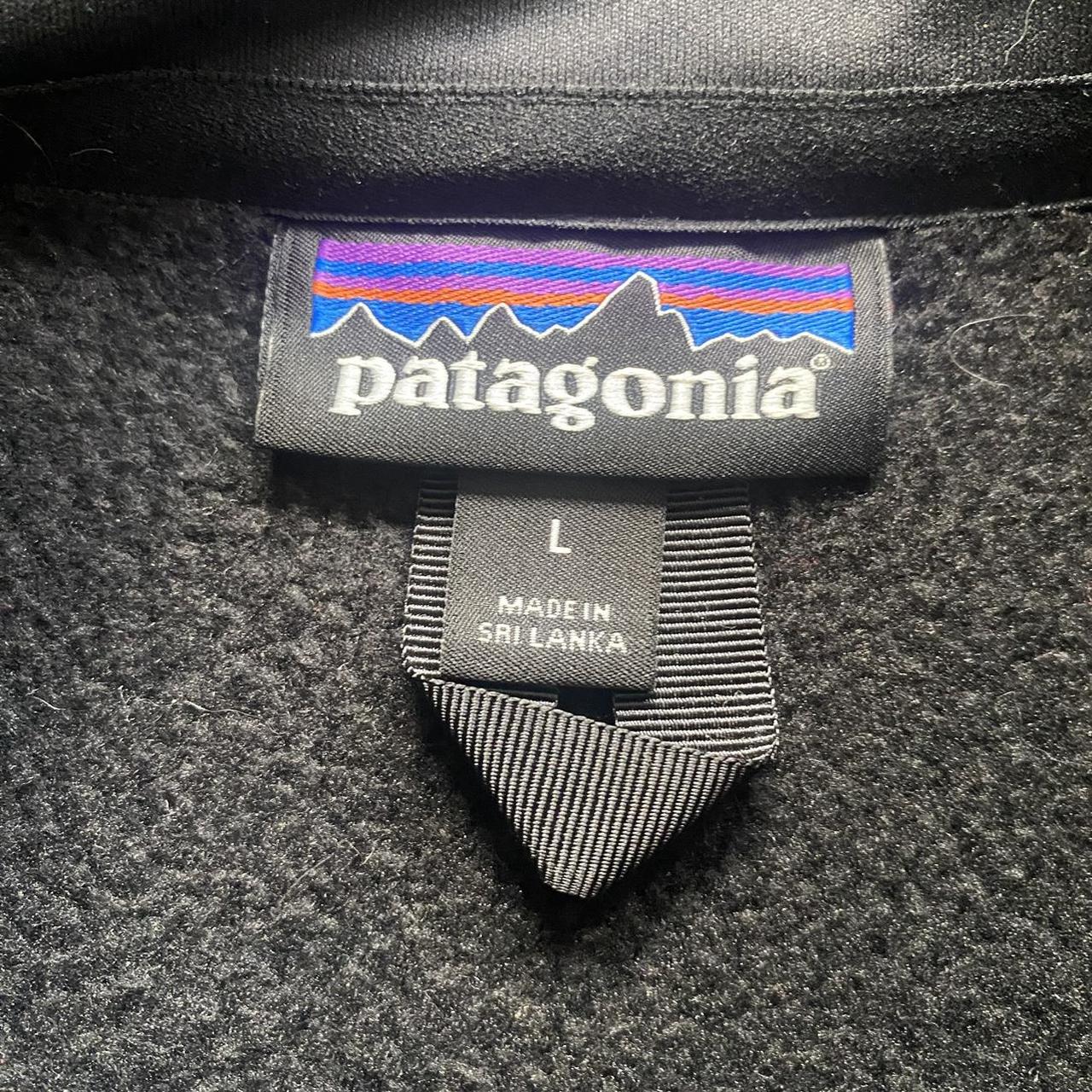 Black Patagonia Zip-up Vest Size Large Nothing... - Depop