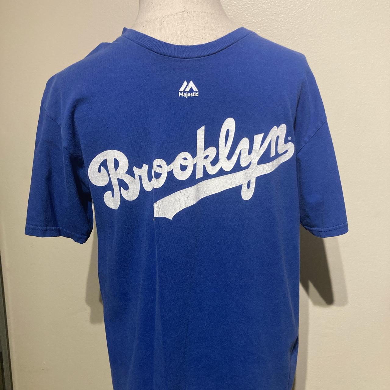 Brooklyn Dodgers Majestic Men's Katter Letterman - Depop