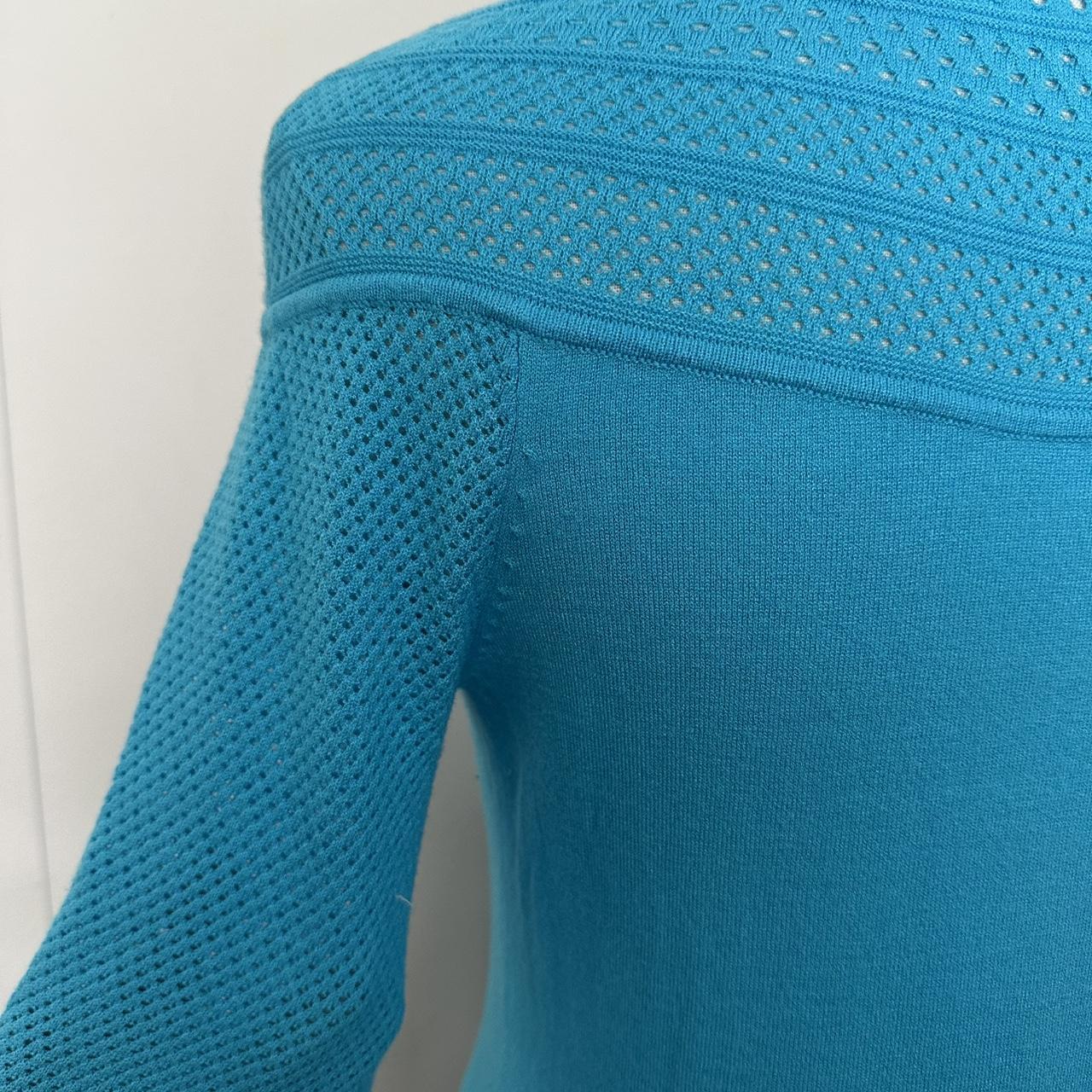 Cache Women's Sweater - Blue - M – Cache, size me… - image 5