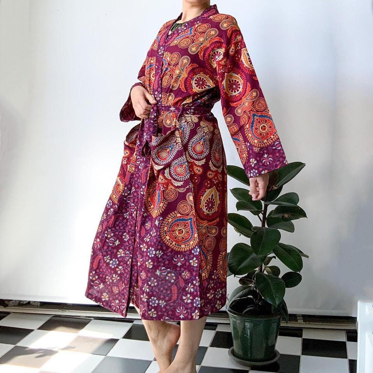 The most incredible hand made Indian mandala robe A... - Depop