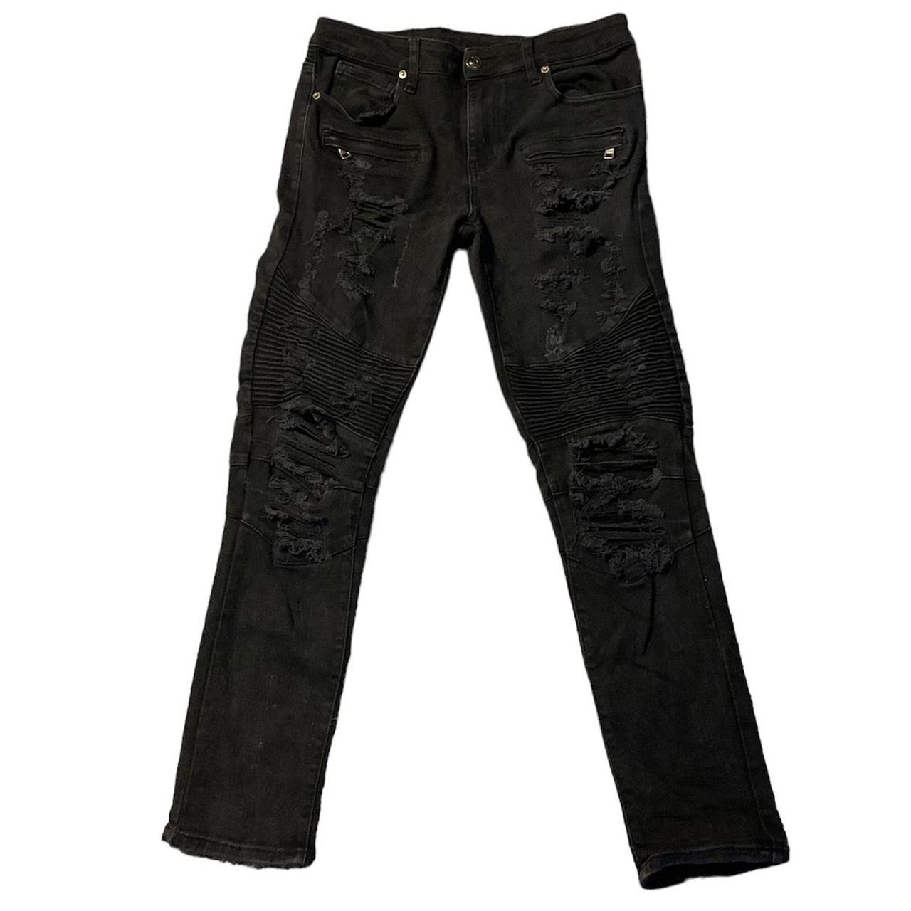 Men's Rue 21 Black Brand Jeans, size 34/30 long, p… - Gem