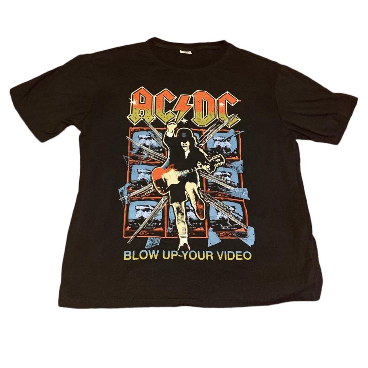 AC DC Graphic Shirt - Depop