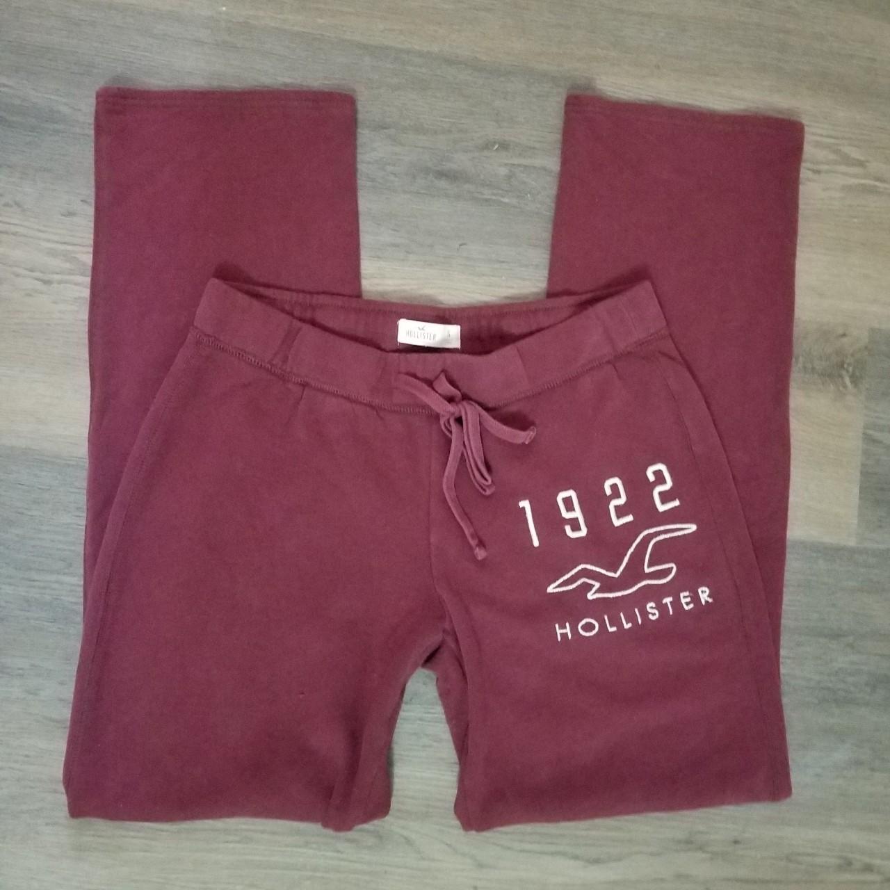 Black Hollister Sweat pants Has 2 small stains One - Depop