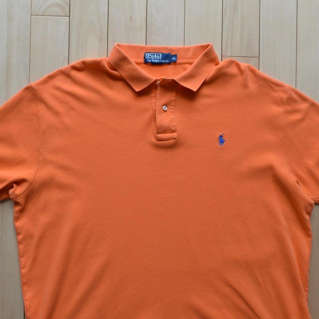 Polo Ralph Lauren Men's Polo shirt - Orange - XL … - image 2
