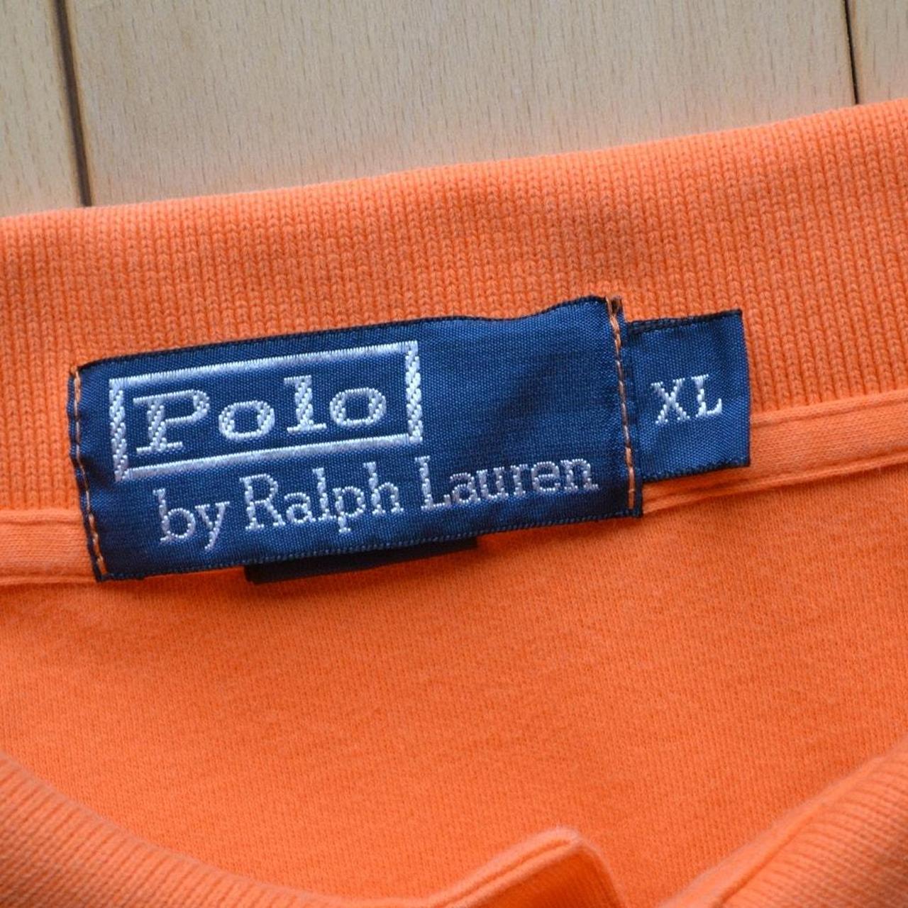 Polo Ralph Lauren Men's Polo shirt - Orange - XL … - image 3