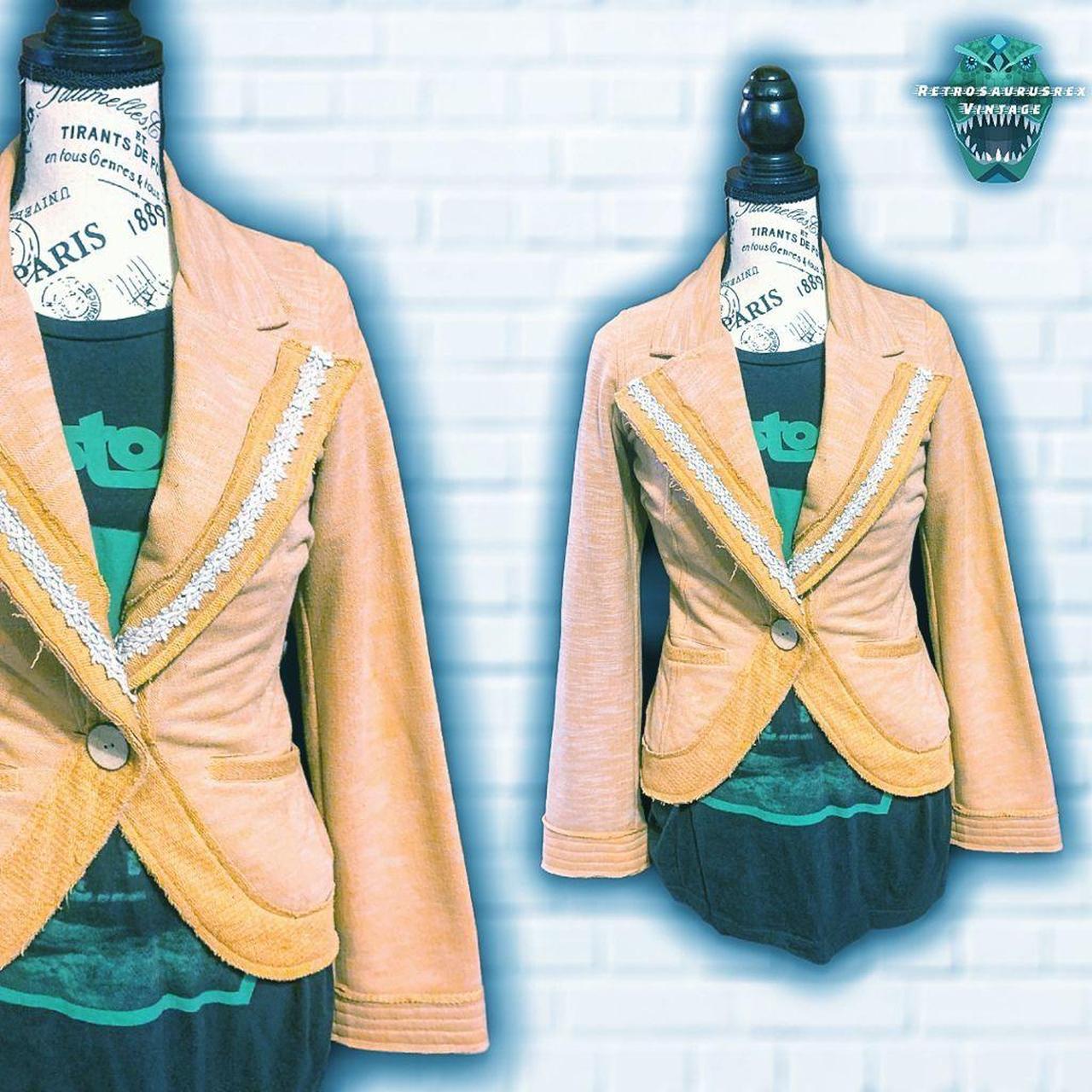 Women's Tangerine Orange Blazer