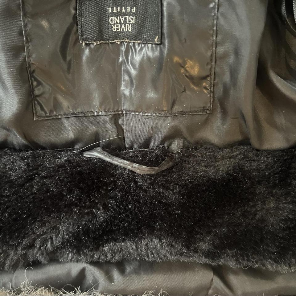 river island bin bag coat